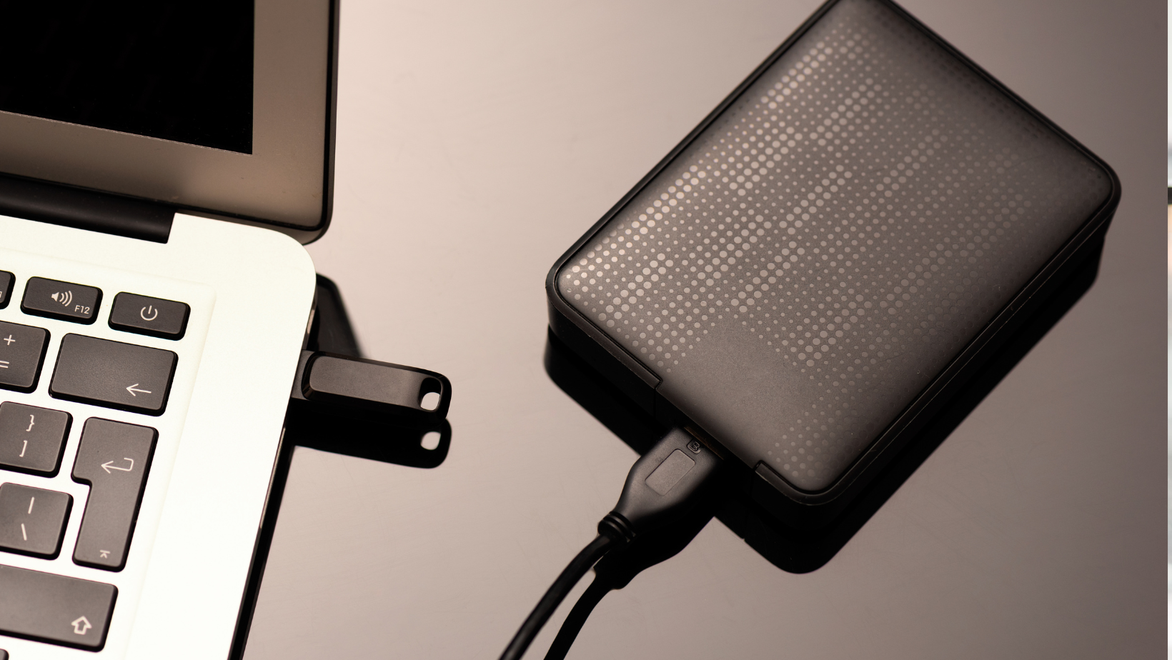 external hard drive