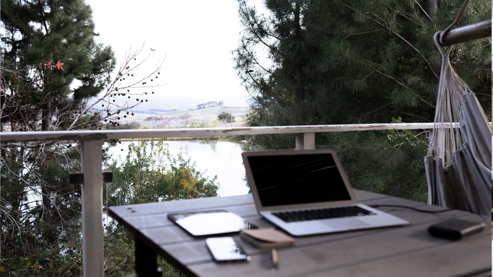 laptop with great view